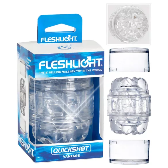 Fleshlight Quickshot Vantage - masturbator podróżny - kompaktowy
