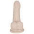 You2Toys - Silikonowy dildo z przyssawką - mały (naturalny)