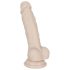 You2Toys - dildo z przyssawką - średni - silikon - cielisty