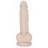 You2Toys - Silikonowy dildo z przyssawką - średni (naturalny)