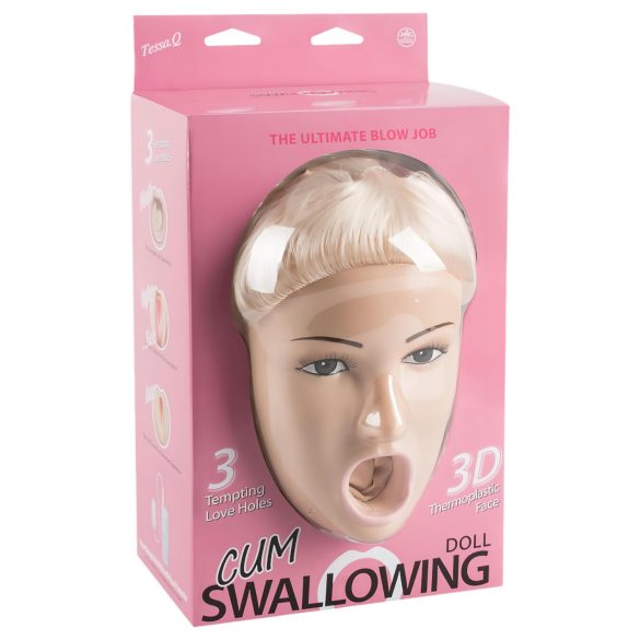 Tessa - gumowa lalka z 3D twarzą