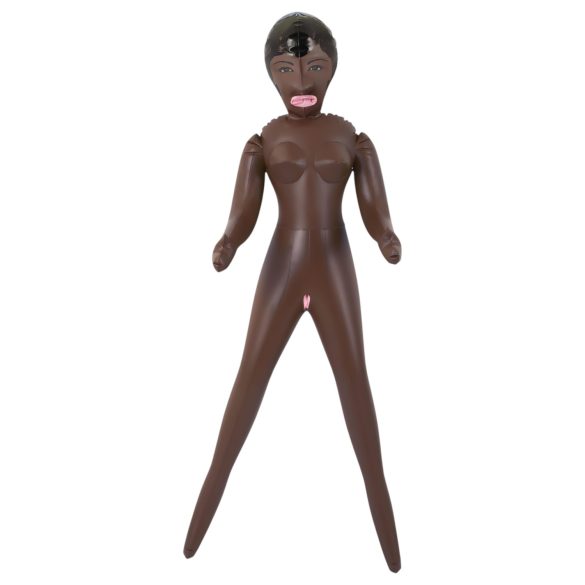 You2Toys - Dziewczyna Ziemi lalka dmuchana (ciemna karnacja)