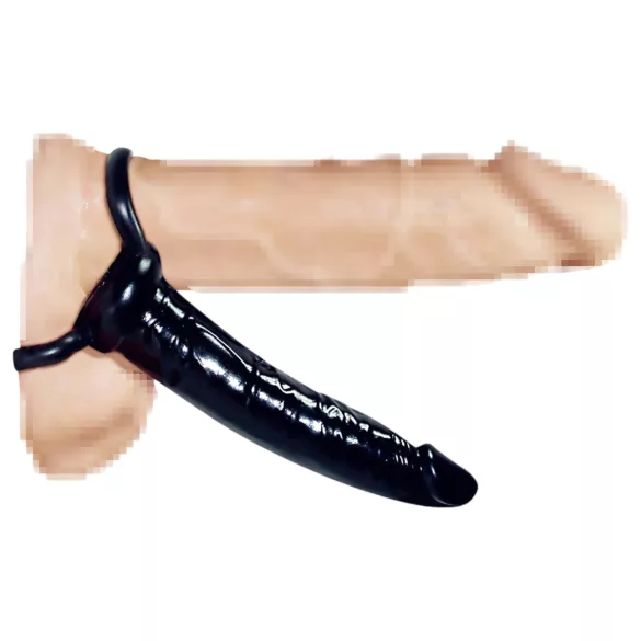 You2Toys - dildo analne - specjalny kształt - czarne