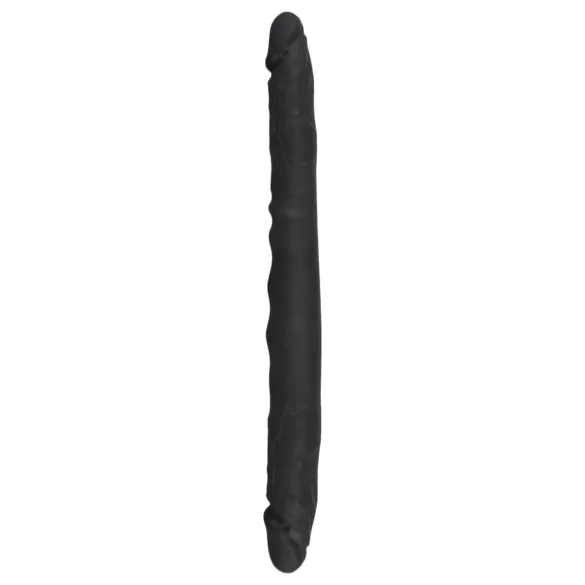 Bad Kitty - podwójny dildo - silikon - czarny