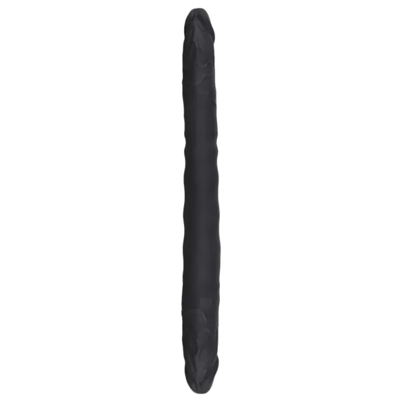 Bad Kitty - podwójny dildo - silikon - czarny