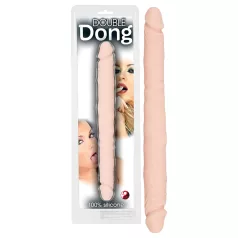 You2Toys - Double Dong - dildo z silikonu 100% (naturalny)