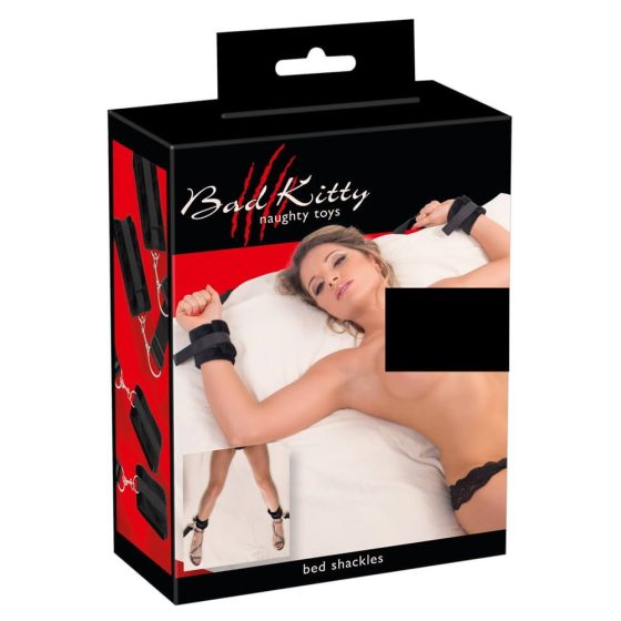Bad Kitty - pluszowy zestaw narzut na łóżko (5 sztuk)