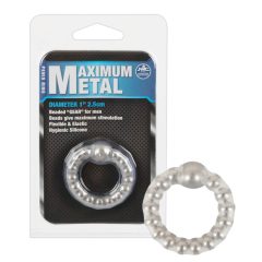 NMC - Maksymalny metalowy pierścień na penisa