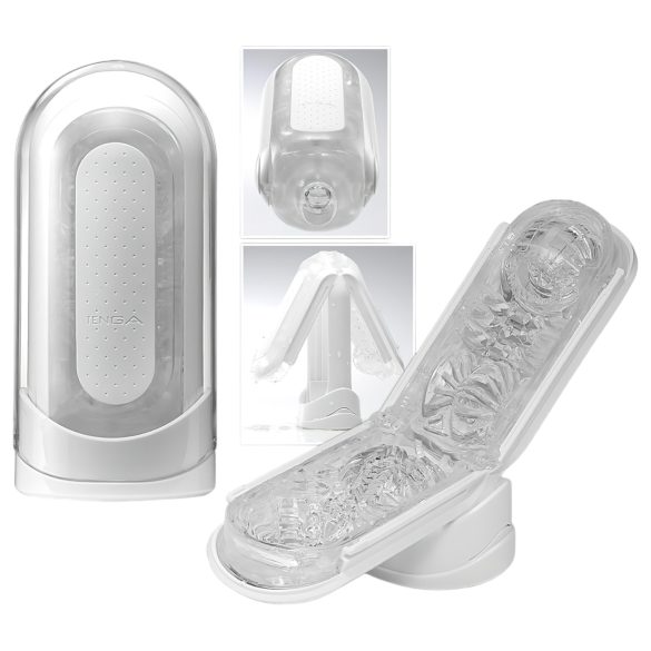 TENGA Flip Zero - super-masturbator (biały)
