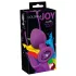 You2Toys - Colorful JOY - silikonowy korek analny - średni (fioletowy)