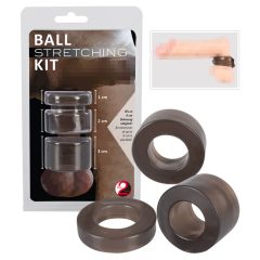   You2Toys - Ball - penis, pierścień na penisa i zestaw do rozciągania - (dym)