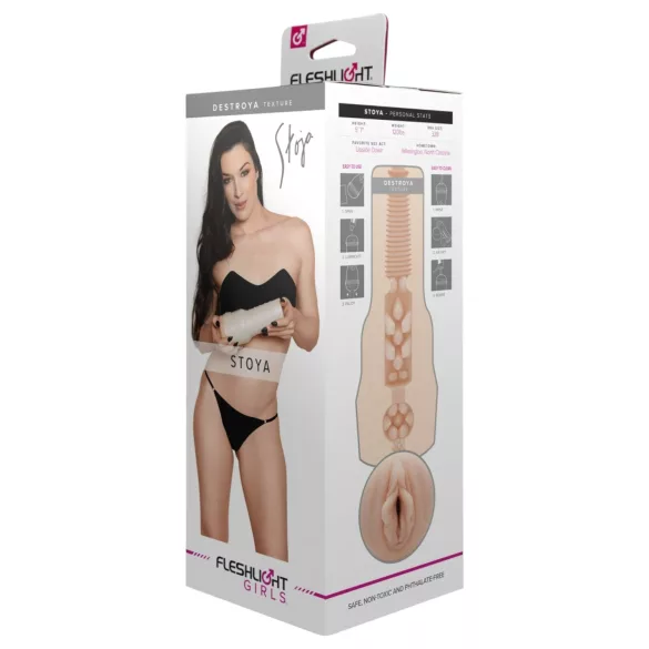 Fleshlight Stoya Destroya - masturbator - pochwa - realistyczny
