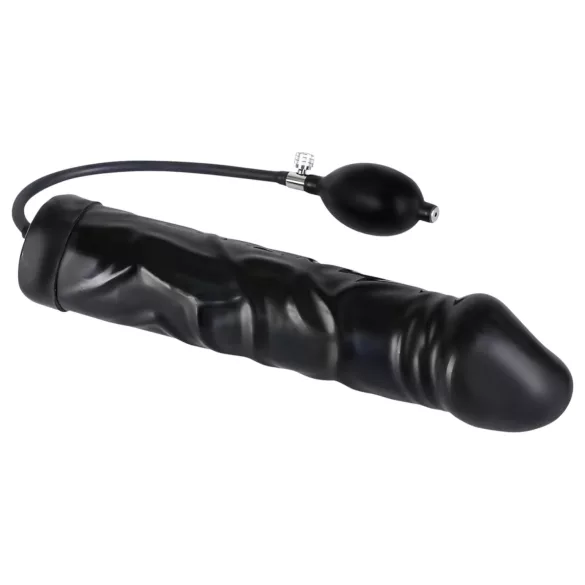 You2Toys - korek analny pompowany - lateks czarny duży