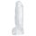 Krystalicznie czysty gigantyczny dildo