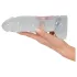 Crystal Clear Big Dong - żelowy wielki dildo (21,5 cm)