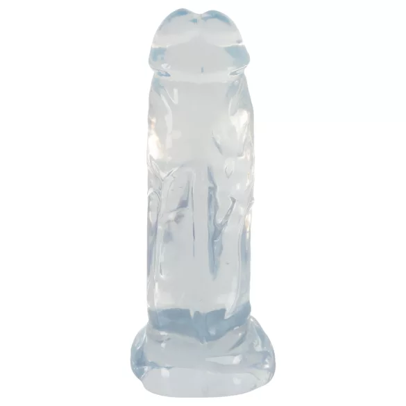 Crystal Clear Big Dong - żelowy wielki dildo (21,5 cm)