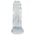 Crystal Clear Big Dong - żelowy wielki dildo (21,5 cm)