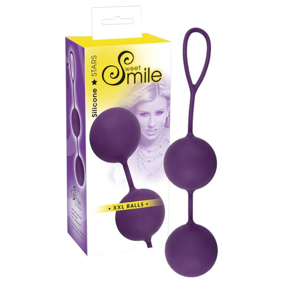 SMILE XXL Kuleczki - gigantyczne kulki gejszy (fioletowe)
