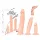 You2Toys - Trening analny - realistyczny zestaw dildo - 3 szt. (naturalny)