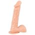 Europejski kochanek - duży realistyczny dildo (naturalny)