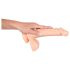 Europejski kochanek - duży realistyczny dildo (naturalny)