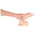 Europejski kochanek - duży realistyczny dildo (naturalny)