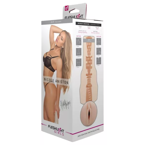 Fleshlight - masturbator waginalny - realistyczna pochwa - Nicole Aniston Fit