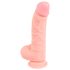 Medical - silikonowe dildo (20cm) - naturalne