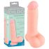 Medical - prosta silikonowa zabawka erotyczna (20cm) - naturalna