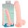 Naturalny dildos z medycznego silikonu (24 cm)