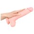 Naturalny dildos z medycznego silikonu (24 cm)