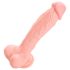 Naturalny dildos z medycznego silikonu (24 cm)