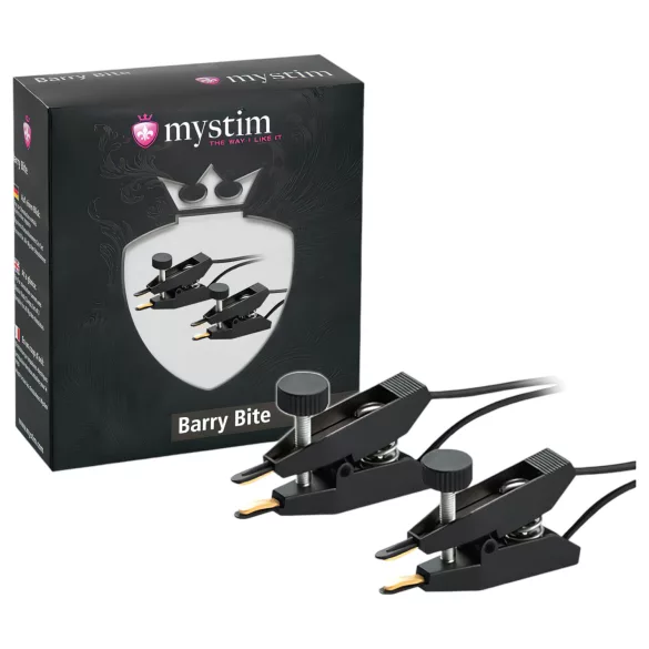 mystim - elektro stymulator sutkowy - klipsy 2 szt.