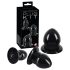 You2Toys - Zestaw Koreczków Rozciągających - 3 sztuki (czarne)
