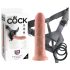 King Cock Strap-on 8 – naturalny dildo z pasem