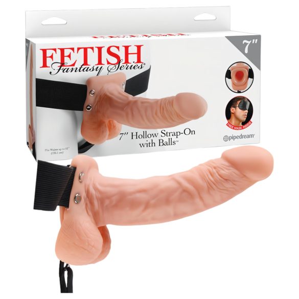 Fetish Strap-on 7 - przypinany dildo (naturalny)