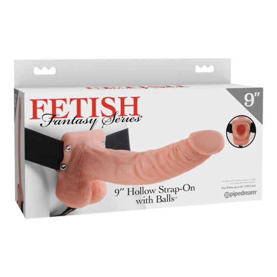 Fetish Strap-on 9 - dildo z paskiem (naturalne)