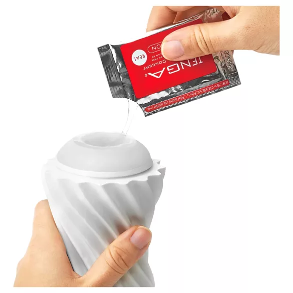 TENGA Flex - masturbator męski - czarny