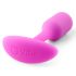 b-vibe Snug Plug 1 - różowy analny plug z 55g obciążnikiem
