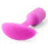 b-Vibe Snug Plug 1 - korek analny z wewnętrznym obciążeniem (55 g, różowy)