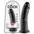 King Cock 8 Dildo (20 cm) - Czarny