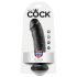 King Cock 8 Dildo (20 cm) - Czarny