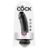 King Cock - dildo realistyczny 20 cm - czarny