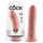 King Cock 8 Dildo (20 cm) - naturalny