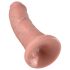 King Cock 8 Dildo (20 cm) - naturalny