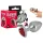 You2Toys - Diamond - aluminiowy korek analny 85 g (srebrno-czerwony)