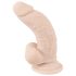 Nature Skin - realistyczny mały dildo z przyssawką, naturalny kolor