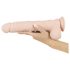 Nature Skin - realistyczny, duży dildo z przyssawką, naturalny