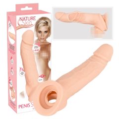   Nature Skin - Pierścień na penisa przedłużający osłonę penisa