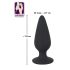 Black Velvet Heavy - 40g czarny korek analny